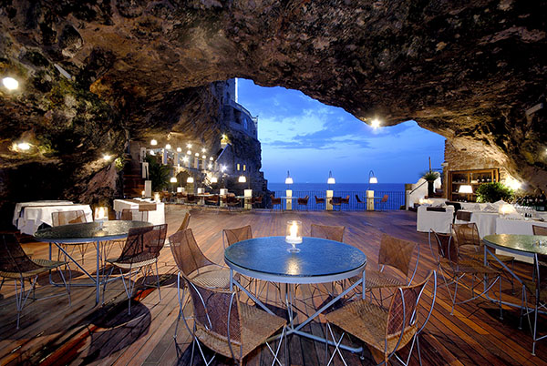 Grotta Palazzese Hotel Restaurant in Polignano a Mare | Puglia